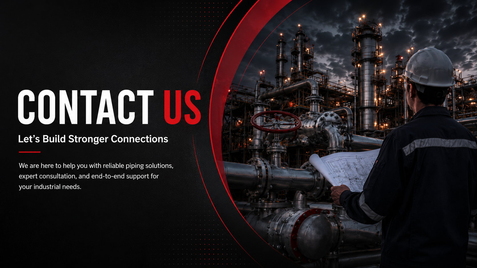 Universal Engineering contact banner